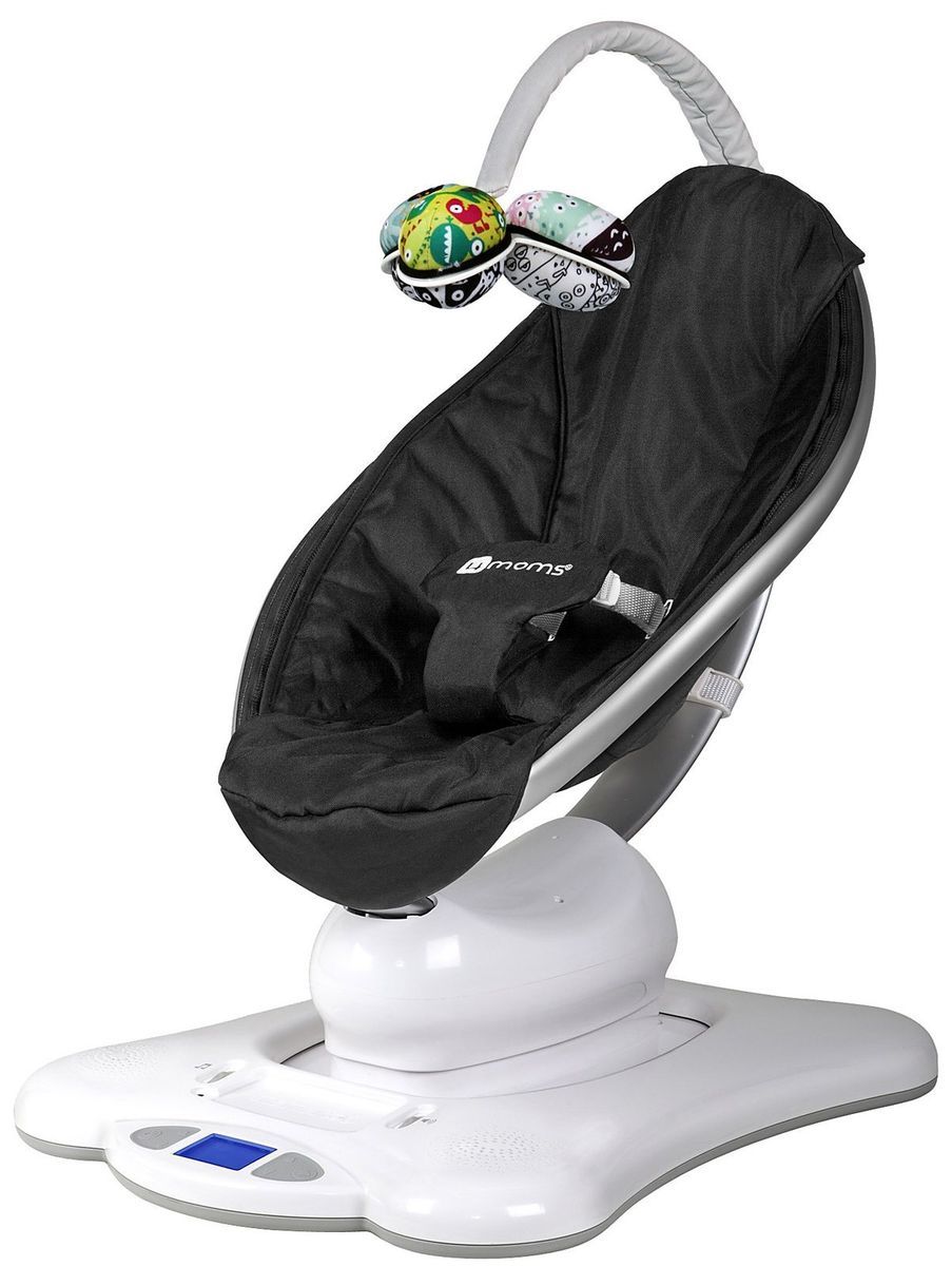 4MOMS 2012 Mamaroo Baby Bouncer in Black Brand New