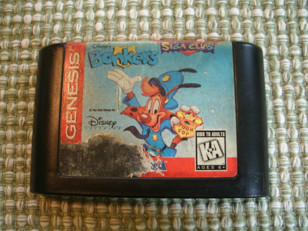 bonkers sega genesis 1994  1 93 buy