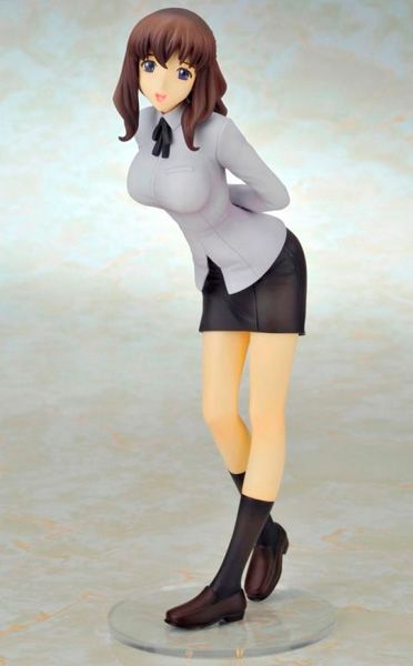 8th scale like the other linebarrels ani statues miu is approximately 