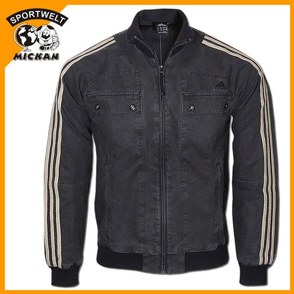 ADIDAS Outdoor Jacke CARGO 3 STRIPES JACKET [L] Freizeitjacke schwarz 