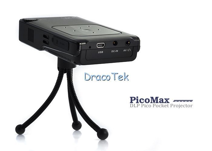 Picomax DLP Pico Mini Pocket Projector USB SD AV 500A