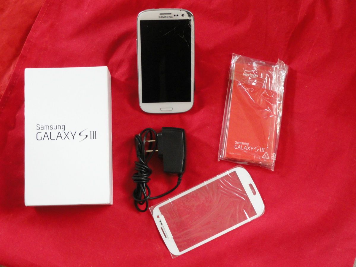 Samsung Galaxy S III SCH I535   16GB   Marble White (Verizon 