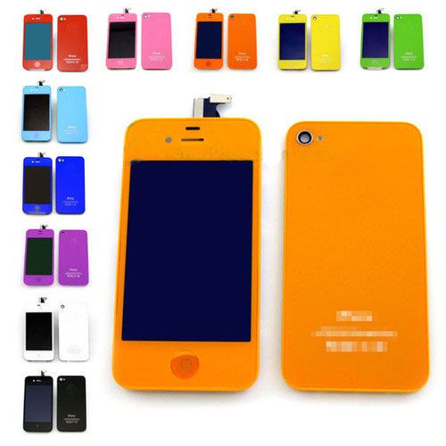 LCD Screen Digitizer Back Cover Housing Color Conversion Kit Set Fit 