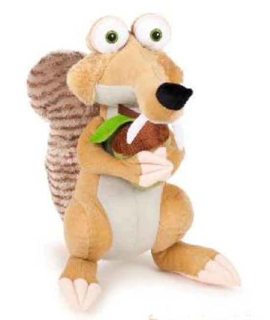 acorn plush squirrel ice age continental drift teddy bear film