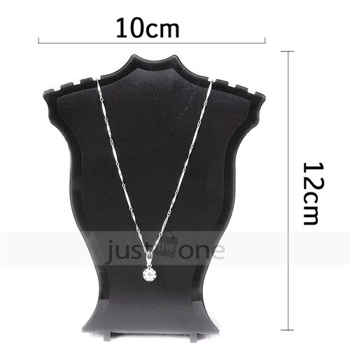 Black Plastic Jewelry Display Holder Organizer Rack Stand F 3 