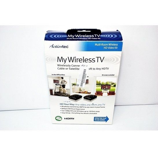 Actiontec My Wireless TV Multi Room Wireless HD Video Kit MWTV200KIT 