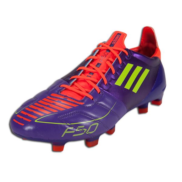 Adidas F50 Adizero TRX FG Leather Anodized Purple Electricity Infrared 