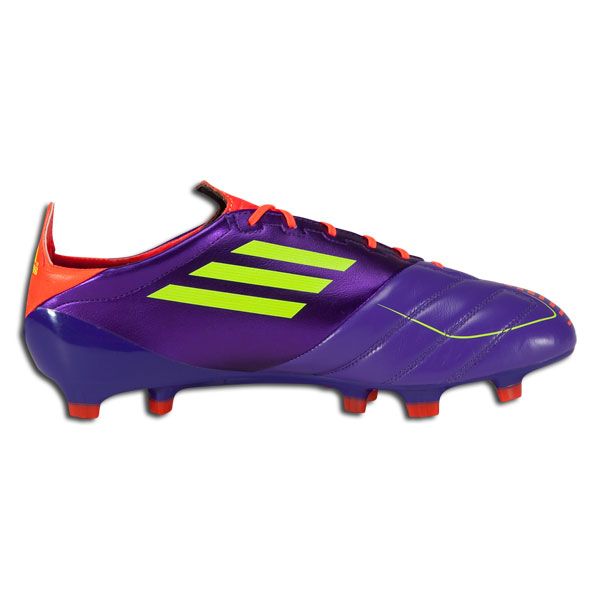 Adidas F50 Adizero TRX FG Leather Anodized Purple Electricity Infrared 