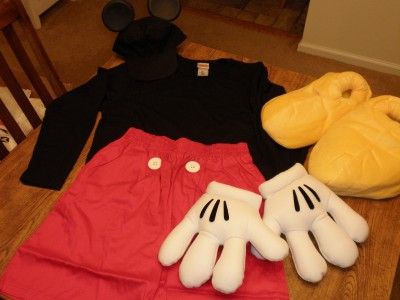 Disney Mickey Mouse Costume for Adult Large L New