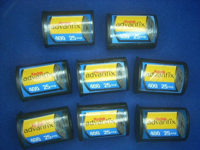 Kodak Advantix Color Print Film 400 Speed 25 Exp Lot of 8