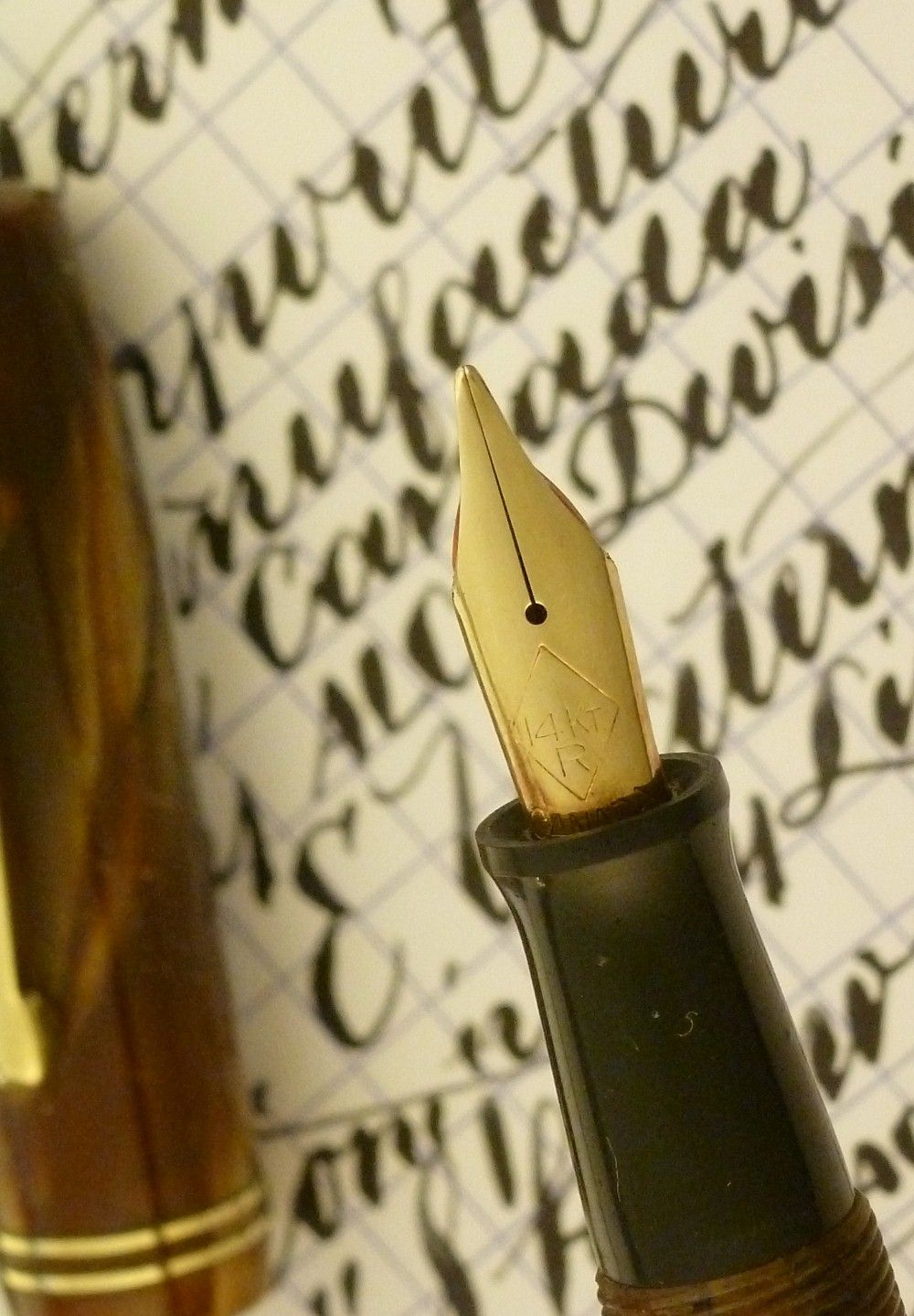 WATERMAN AIKEN LAMBERT SKYWRITER, 1930s, FLEX NIB, RESTORED