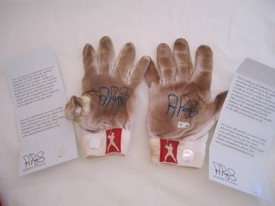 ALBERT PUJOLS SIGNED GAME USED BATTING GLOVES (PAIR) ANGELS 