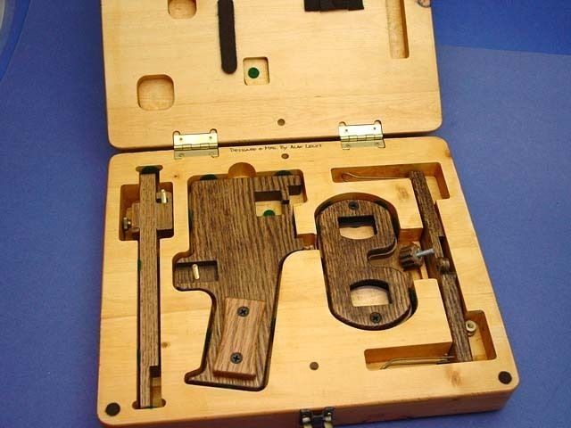   Diamondview Achromatic Stereoscope by Alan Lewis w Custom Case