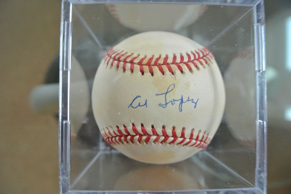 Al Lopez Autographed Baseball with JSA COA