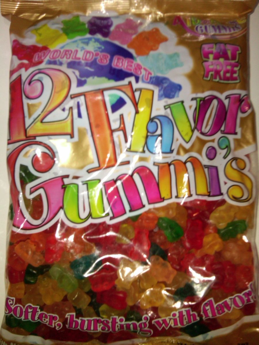 Albanese Gummi Bears 5 lb Bag 12 Flavors