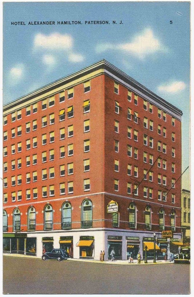 Hotel Alexander Hamilton Paterson NJ 1938