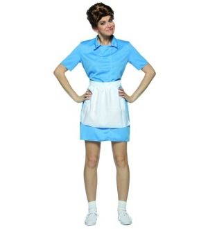 Brady Bunch Alice The Maid Costume Dress Adult Standard