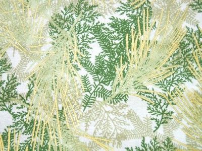 Holiday Renaissance Christmas Pine Cedar Hoffman Fabric