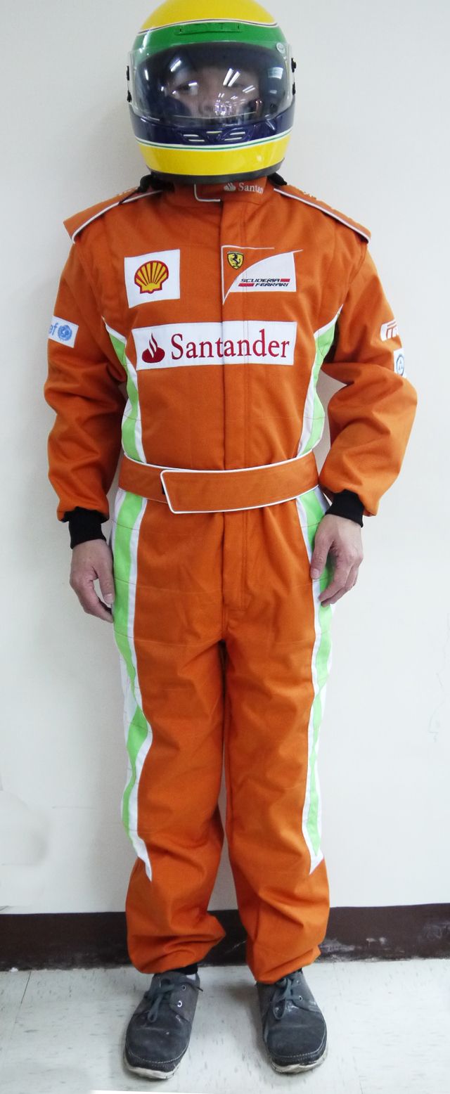 2012 Replica F1 Ferrari Alonso Massa Kart Racing Karting Suit