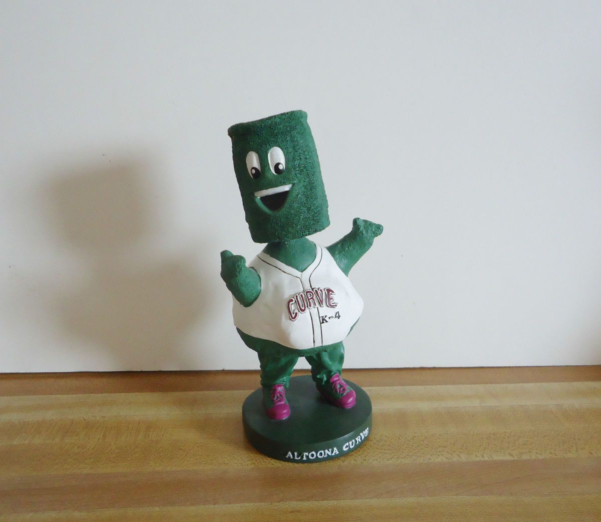 Steamer Mascot K4 Altoona Curve Baseball Bobble Head Bobblehead