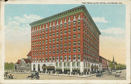 Altoona PA Penn Alto Hotel WB G Chunk Upper Border