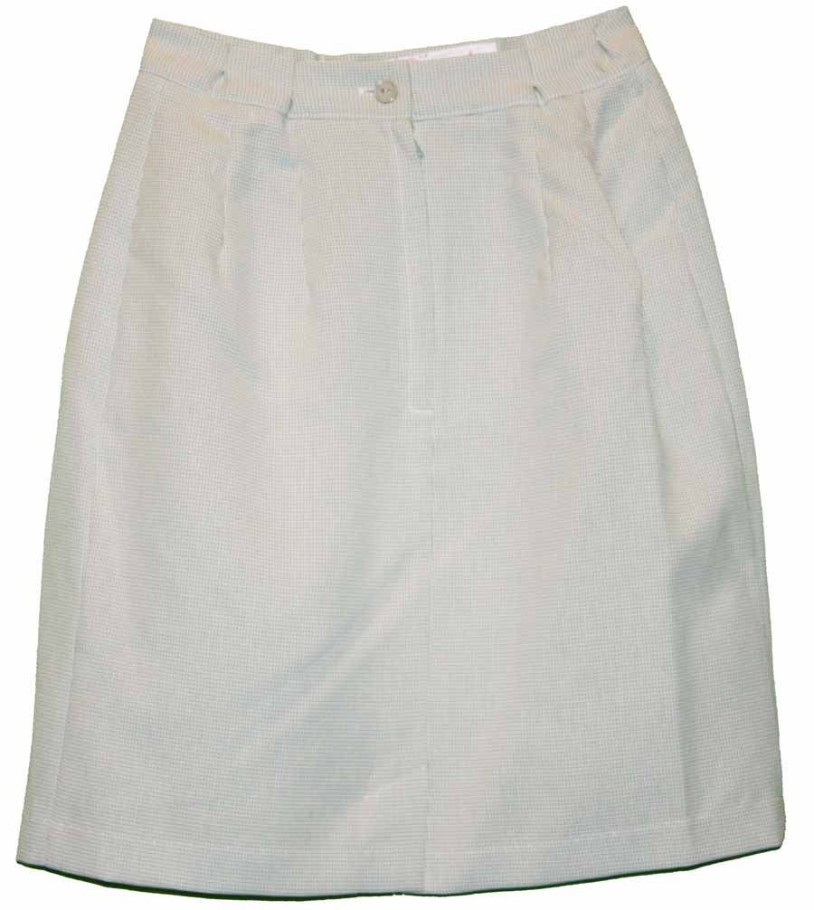 Alyn Paige Sz 7 8 Womens Green White Skirt Office KE97