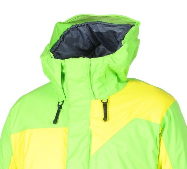   SNOWBOARD SPRAWL SKI JACKET 60g INSULATED YELLOW LIME MENS L NEW 2012