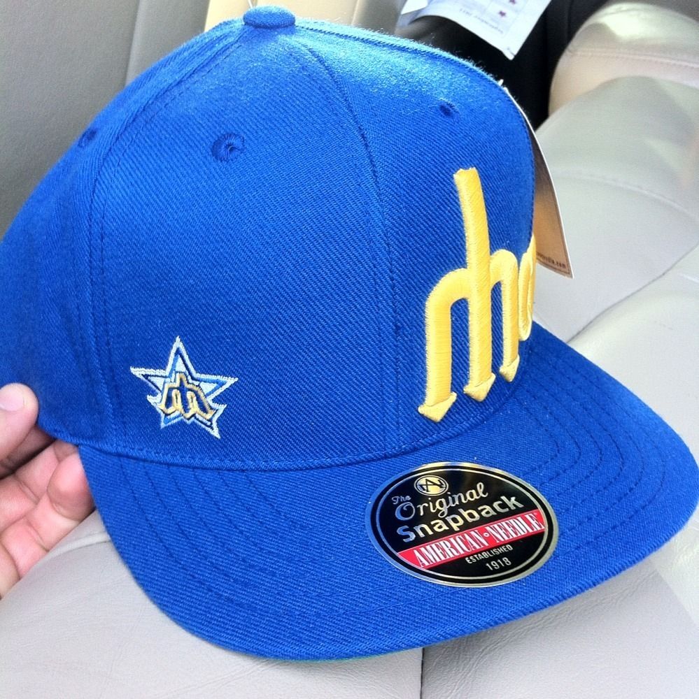 American Needle Seattle Mariners Retro Throwback Snapback MLB