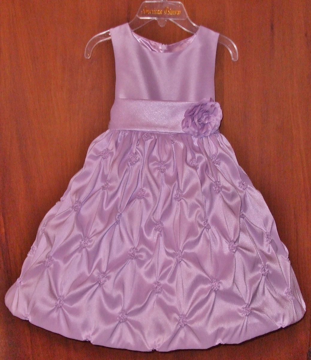 Cinderella American Princess Lavender Flocked Formal Summer Girls 