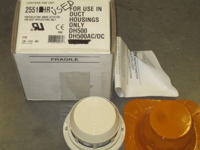 System Sensor 2551hr Photoelectric Duct Smoke Detector