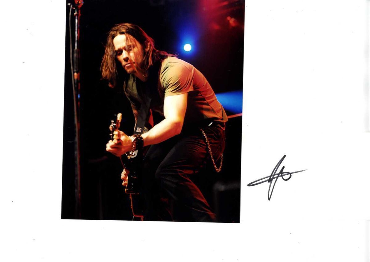 Alter Bridge Myles Kennedy Signed Autograph UACC Aftal