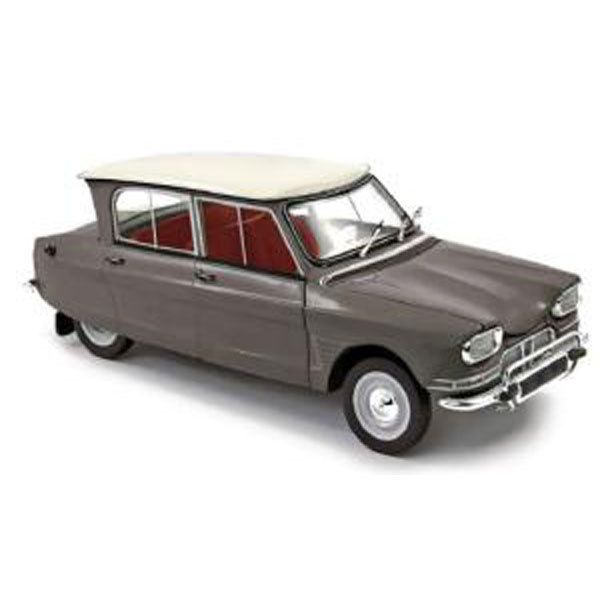 Norev HQ 1 18 Scale 181534 Citroen Ami 6 1964 Typhon Grey Model Car 