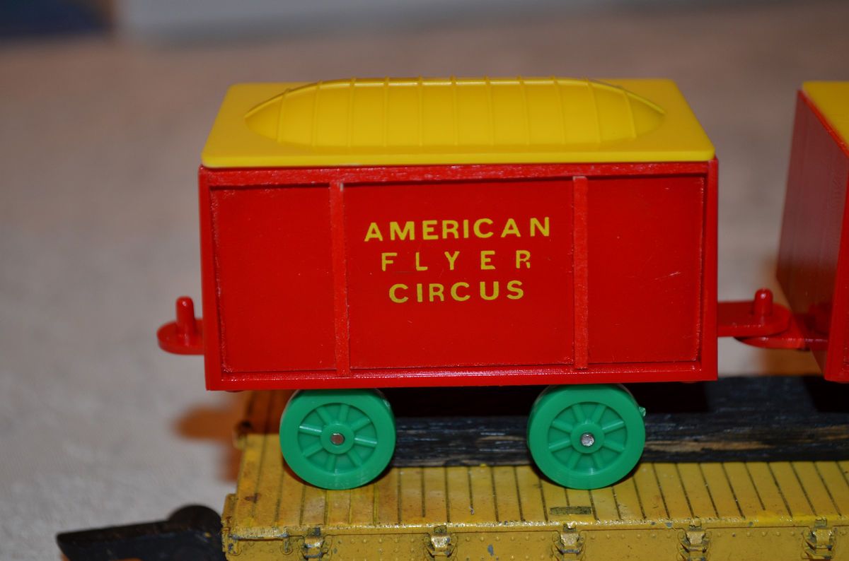 American Flyer Circus Custom Made Baggage Wagons