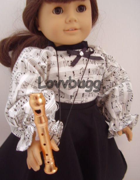 Realistic Recorder fits American Girl My Twinn Bitty MOST DOLL 