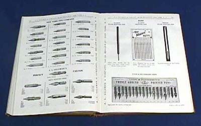 1920s A L Salomon Stationers Supply Catalog Pens Etc