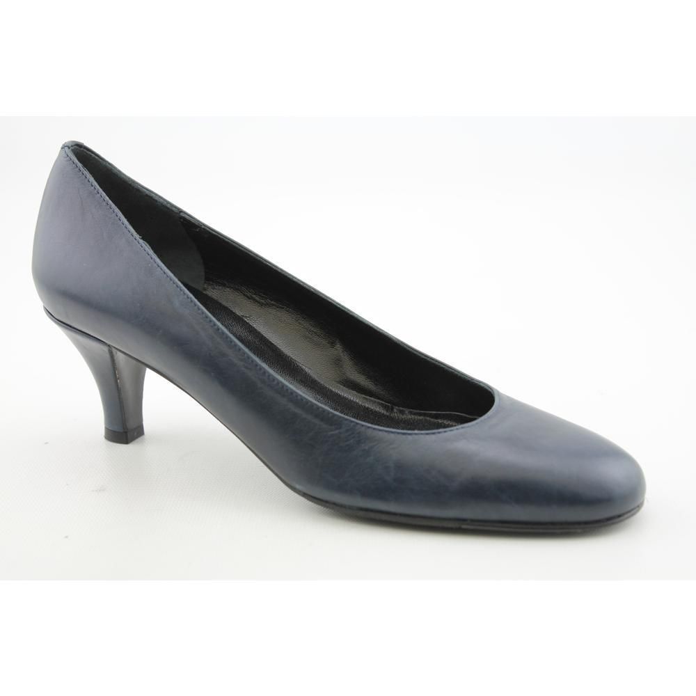 Amalfi by Rangoni Viola Womens Size 10 Blue Narrow Leather Pumps 