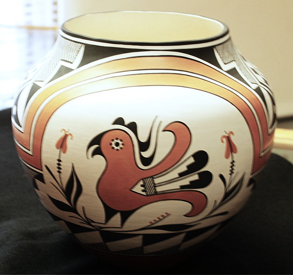 Acoma Pueblo Pottery by Alicia Kelsey Handcoiled