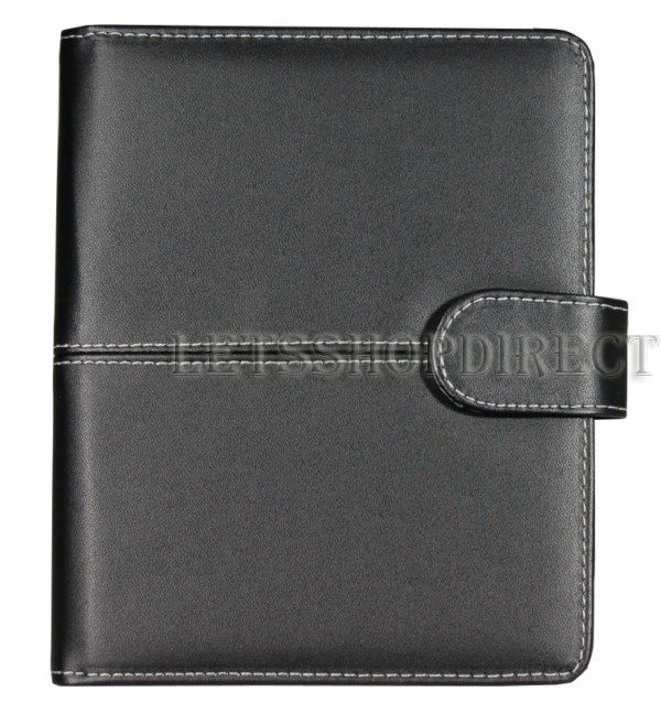For Latest  Kindle 4 4th Generation Premium Black Leather Pouch 