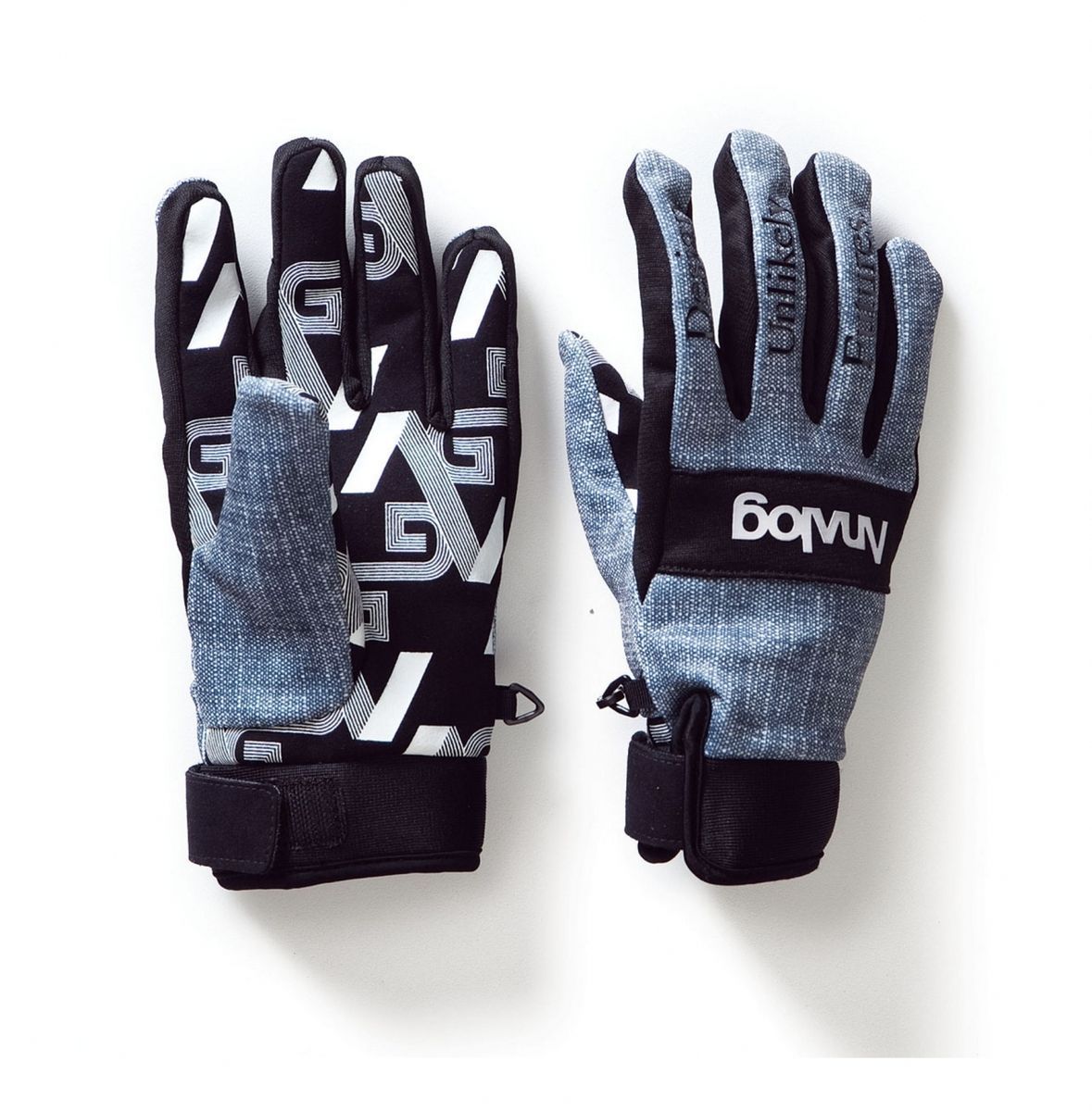 New Analog Avatar Glove Pipe Ski Snowboard Chambray Mens 2012 All 