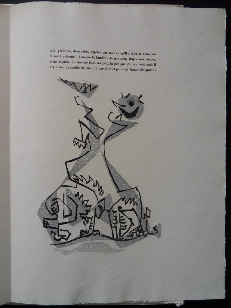 ANDRE MASSON  Conquerants   33 ETCHINGS SIGNED #1949 # SKIRA   ltd 