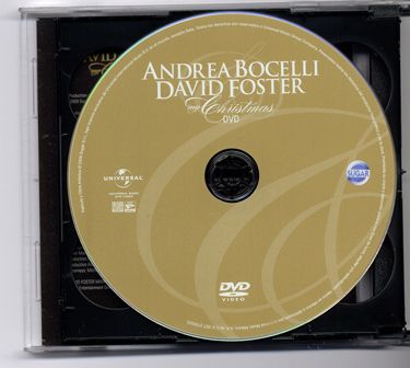 Andrea Bocelli MI Navidad Mexican Edition CD DVD RARE