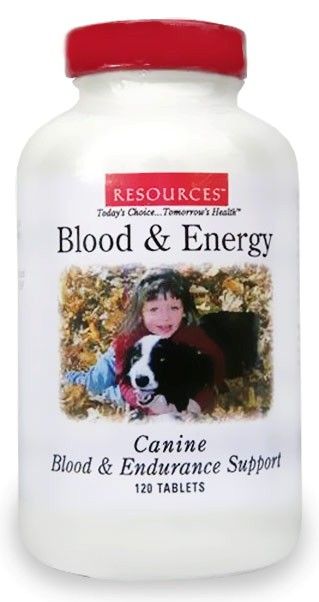  canine blood endurance 120 tablets a natural dietary supplement 