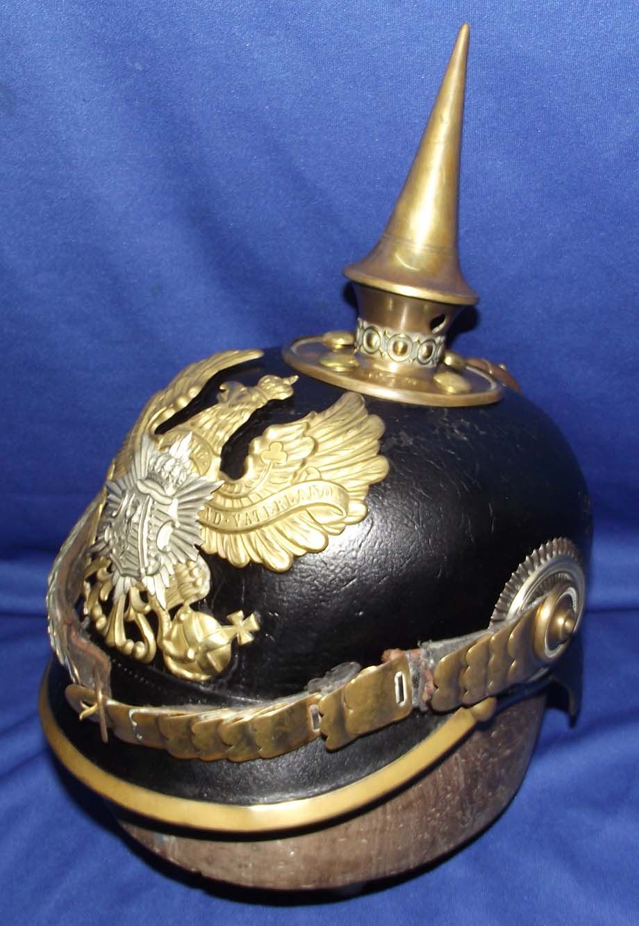 Genuine Pickelhaube Infanterie Regiment Anhalt Helmet