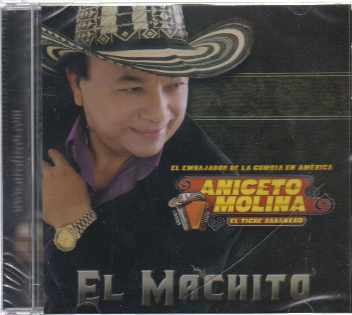 Aniceto Molina El Tigre Sabanero CD NEW El Embajador De La Cumbia En 