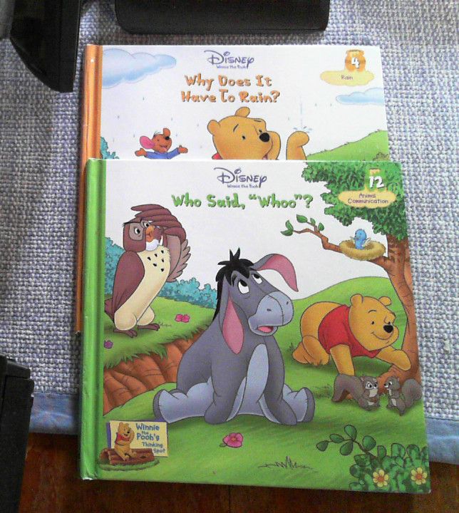   Pooh Thinking Spot science series book 4 12 rain animal communication