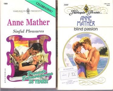 30 book lot anne mather harlequin presents romance