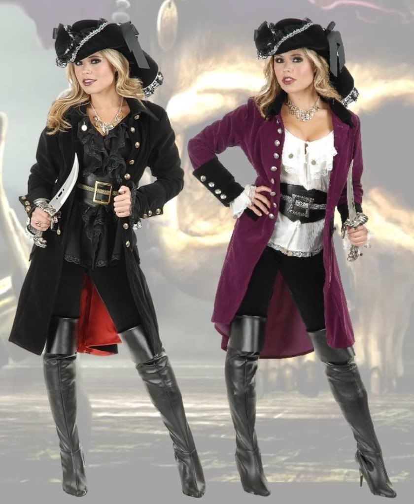 Pirate Captain Frock Coat Jacket Penelope Cruz Angelica