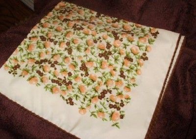 Designer Scarf Robinson Golluber Peach and Beige