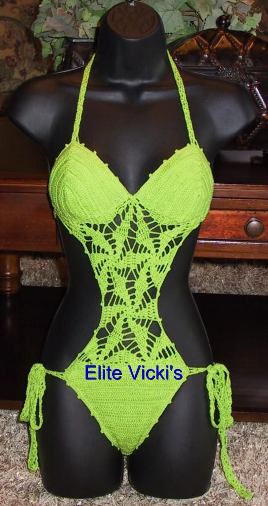 Victorias Secret $184 Anna Kosturova Crocheted Monokini