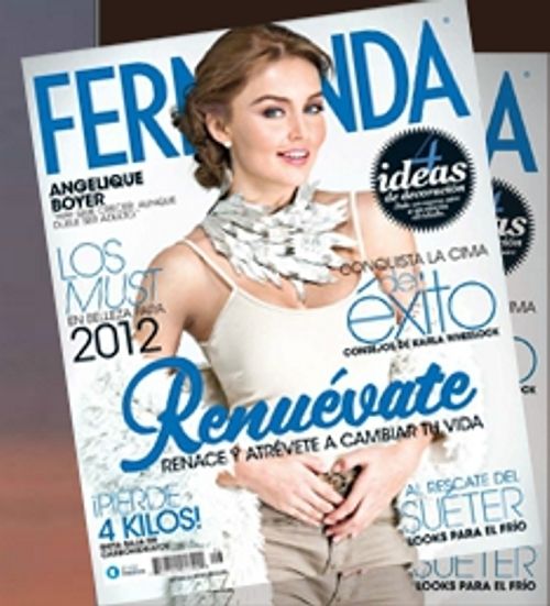 New Angelique Boyer Fernanada Mexican Magazine